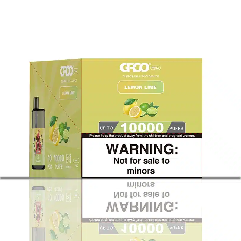 GROO MAX LEMON LIME 10 PACK